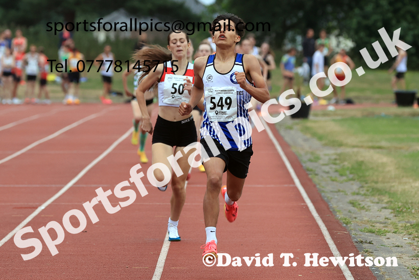 800 metres, 2026 NEGP No. 4, Monkton. Photo: David T. Hewitson/Sports for All Pics